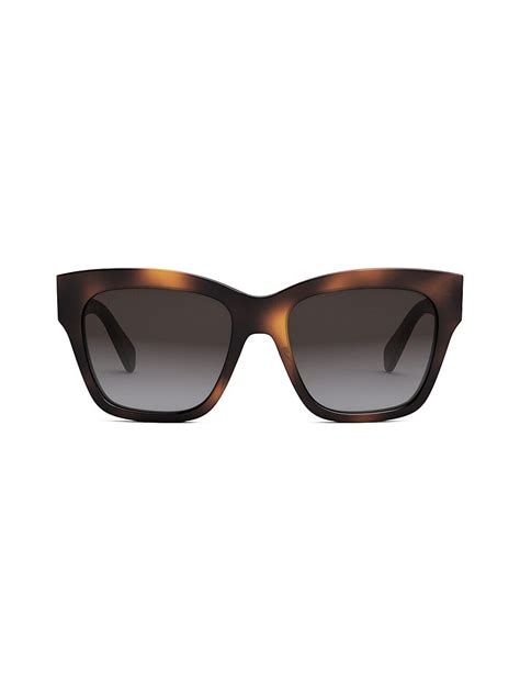 celine triomphe geometric sunglasses 55mm|CELINE Triomphe 55mm Geometric Sunglasses .